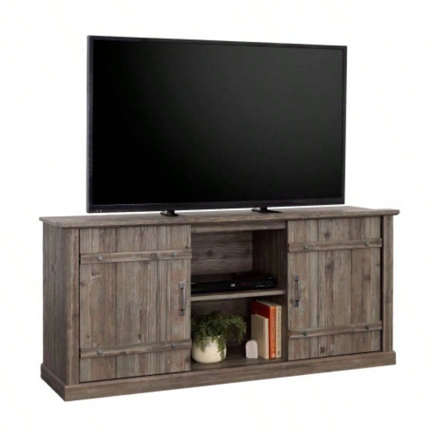 Credenza, TVs up to 70 Pine Wood