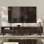 78 Mid Modern TV Stand 65+ Inch TVs, TV Console with Storage Cabinets Living Room, Entertainment Center Storage