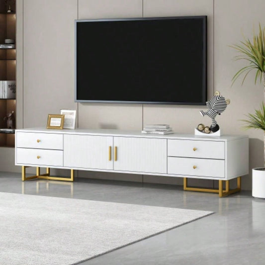 U - Can TV Stand 65+ Inch TV, Entertainment Center TV Media Console Table, Modern TV Stand with Storage, TV Console Cabinet Furniture Living RoomOLD SKU: WF530740AAK