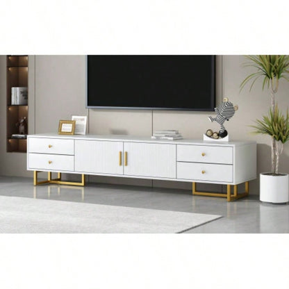 U - Can TV Stand 65+ Inch TV, Entertainment Center TV Media Console Table, Modern TV Stand with Storage, TV Console Cabinet Furniture Living RoomOLD SKU: WF530740AAK
