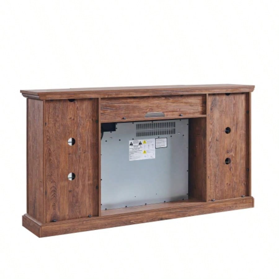 65 Fireplace TV Stand TVs up to 75with 28 Fireplace and LED Light