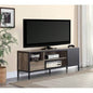 Nantan Rustic Oak Black TV Stand