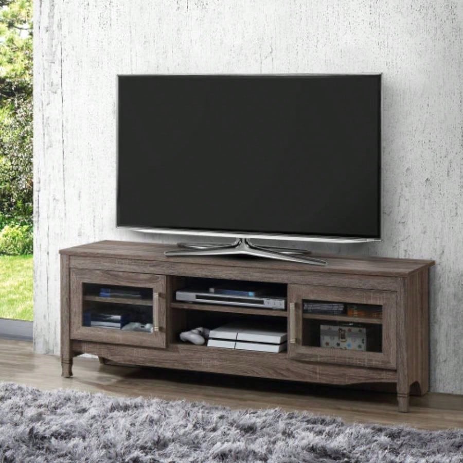 Techni Mobili Driftwood TV Stand