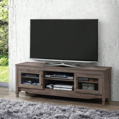 Techni Mobili Driftwood TV Stand