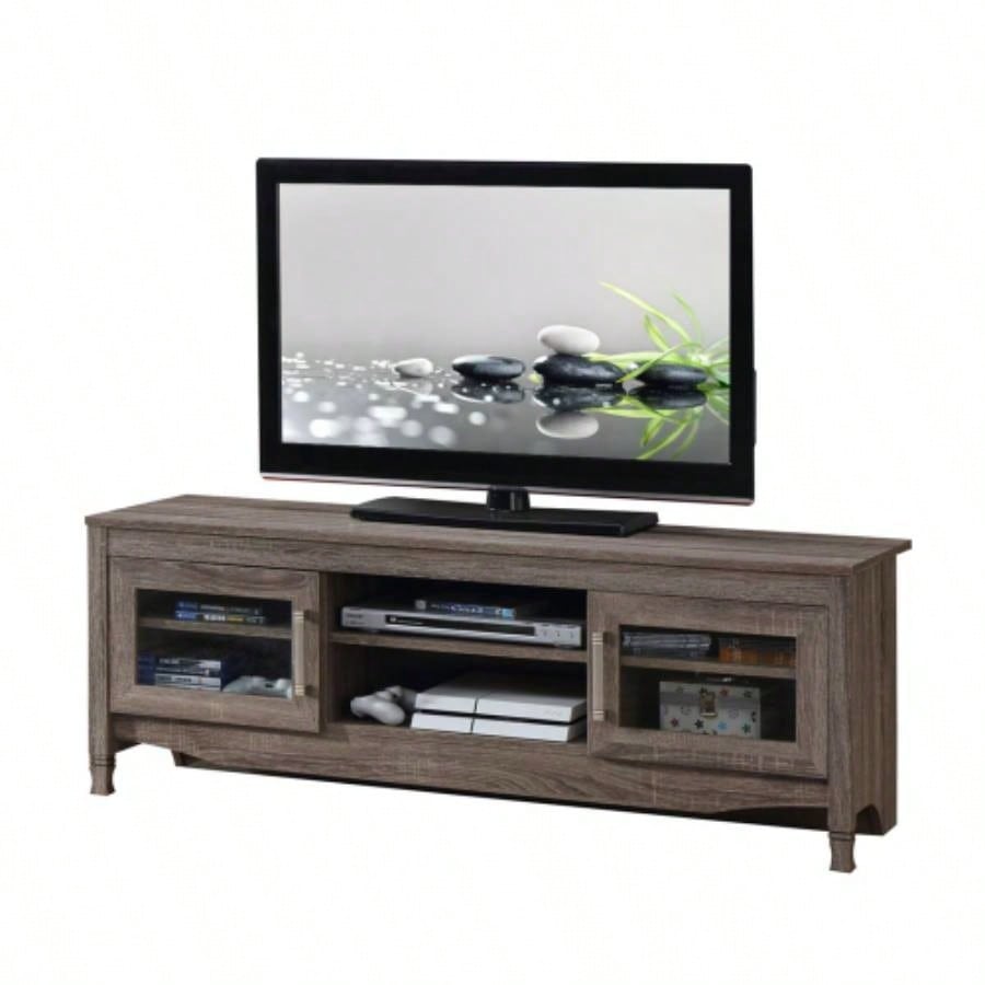 Techni Mobili Driftwood TV Stand