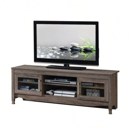 Techni Mobili Driftwood TV Stand