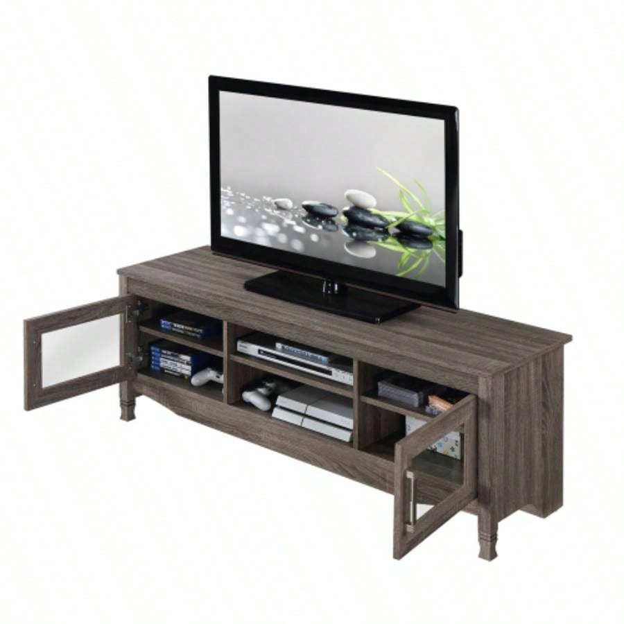Techni Mobili Driftwood TV Stand