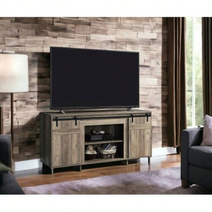 Bellarosa Gray Washed TV Stand