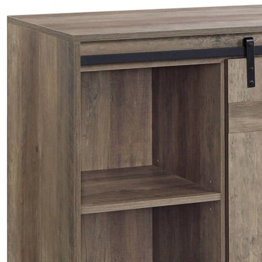 Bellarosa Gray Washed TV Stand