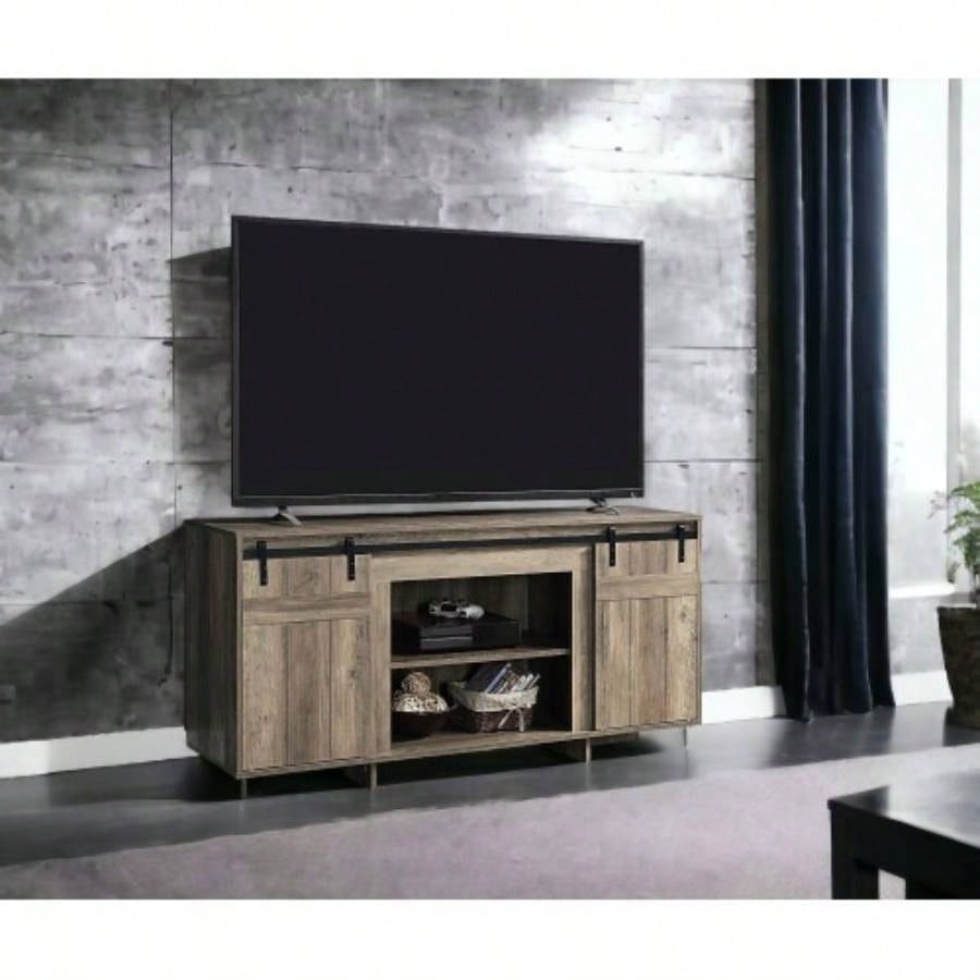 Bellarosa Gray Washed TV Stand