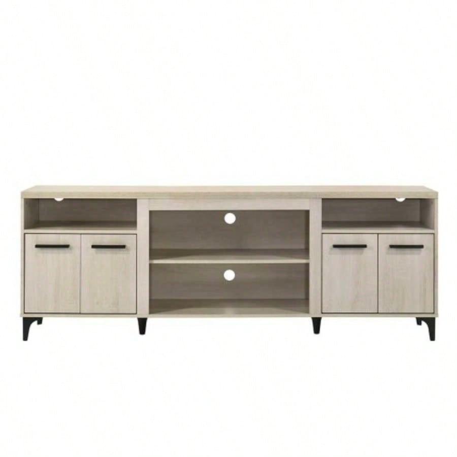 Evander 70 Oak 4 - Door TV Stand