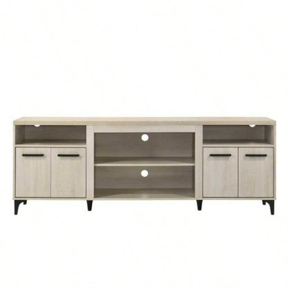 Evander 70 Oak 4 - Door TV Stand