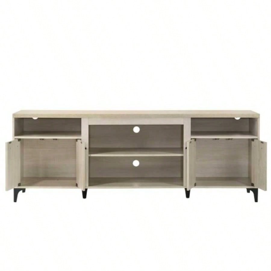 Evander 70 Oak 4 - Door TV Stand