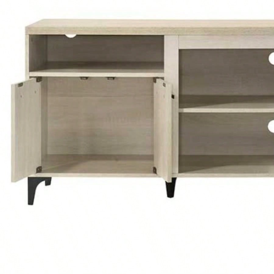 Evander 70 Oak 4 - Door TV Stand