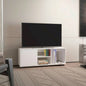 Tv Stand, 1 Door, 4 Shelves, 55 TV Capacity