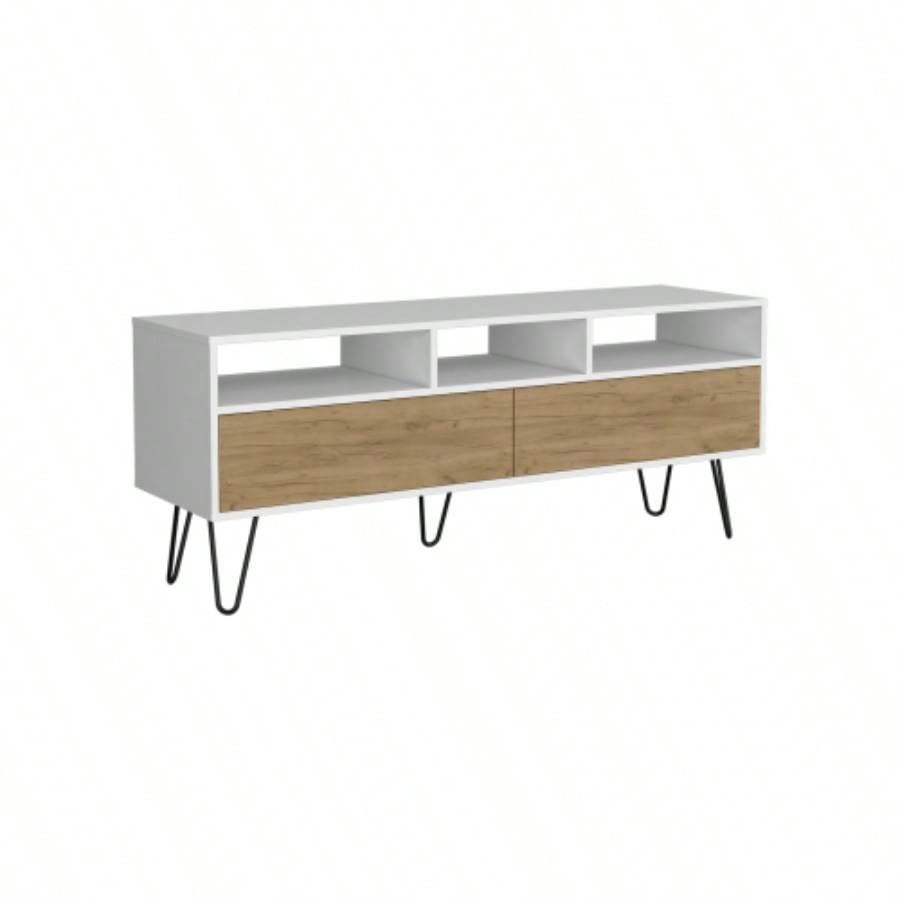TV Stand, 2 Doors, 3 Shelves, 5