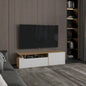 Tv Stand 60 TV Capacity, 2 Doors, 4 Shelves