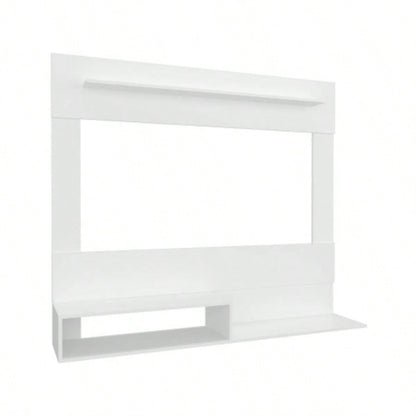 Floating Entertainment Center TVs up 55 Space TV, One Superior Shelf, Two Shelves