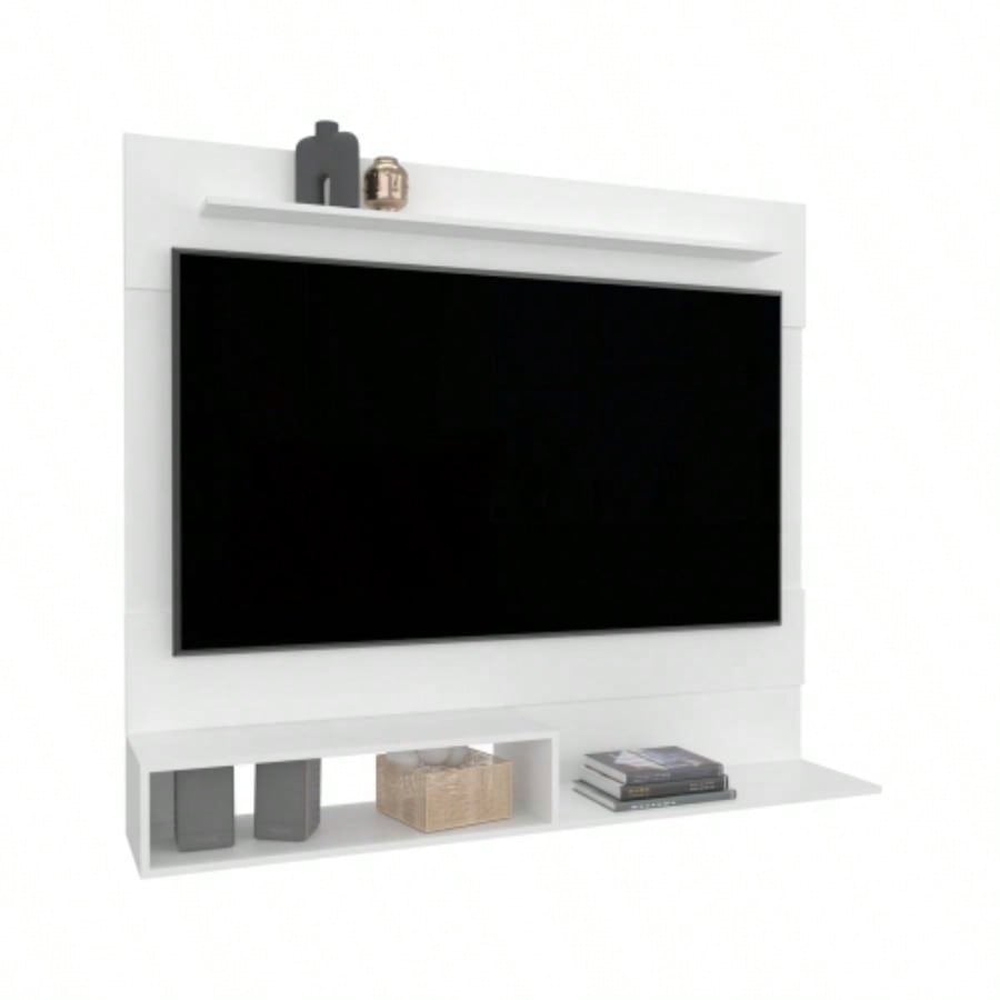 Floating Entertainment Center TVs up 55 Space TV, One Superior Shelf, Two Shelves