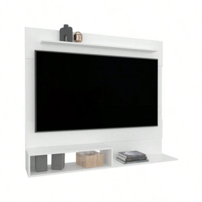Floating Entertainment Center TVs up 55 Space TV, One Superior Shelf, Two Shelves