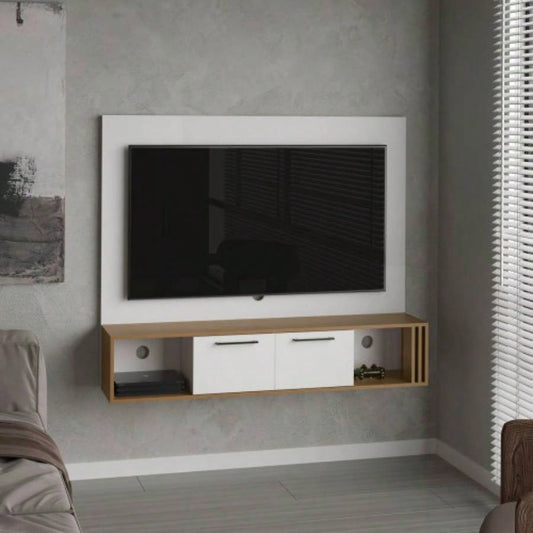 Entertainment Center, 2 Doors, 4 Shelves