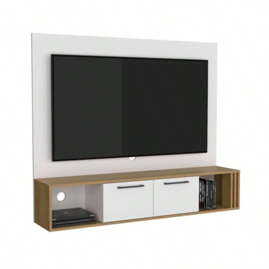 Entertainment Center, 2 Doors, 4 Shelves