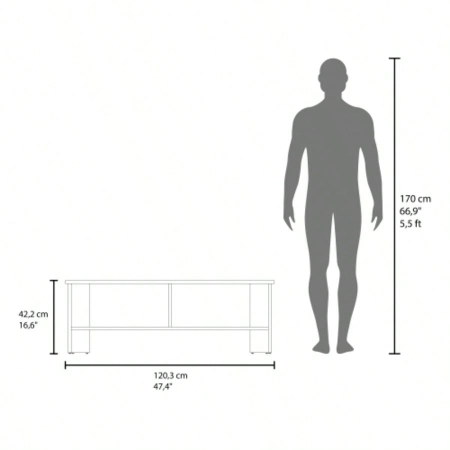 TV Stand, 1 Door, 1 Shelf