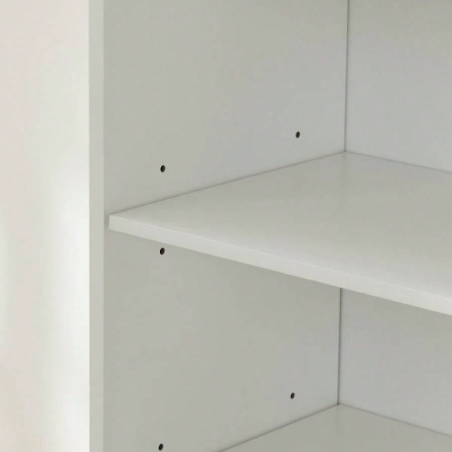 CD DVD storage cabinet, bookcase, adjustable shelf 8 - layer storage, display bookshelf, home, office, multi - functional double - layer bookcase, can be disassembled into two 4 - layer storage bookcases