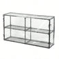 3 - SHELF WIRE RACK WITH COVER2PACK