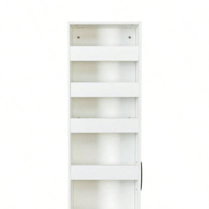 Tier multi - functional pull - out multi - tier storage Single - sided open shelf Kitchen, Living Room Narrow Spaces