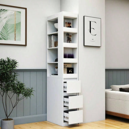 Tier multi - functional pull - out multi - tier storage Single - sided open shelf Kitchen, Living Room Narrow Spaces