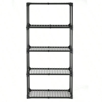 5 - SHELF WIRE RACK WITH COVER1PACK