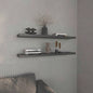 Floating Shelves 1.50 H, with 2 Shelf, Matt Gray