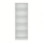 Bookcase 4 - Shelves Benzoni, Office, White