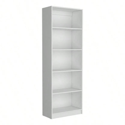 Bookcase 4 - Shelves Benzoni, Office, White