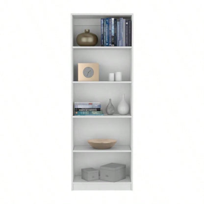 Bookcase 4 - Shelves Benzoni, Office, White