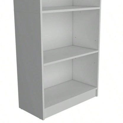 Bookcase 4 - Shelves Benzoni, Office, White