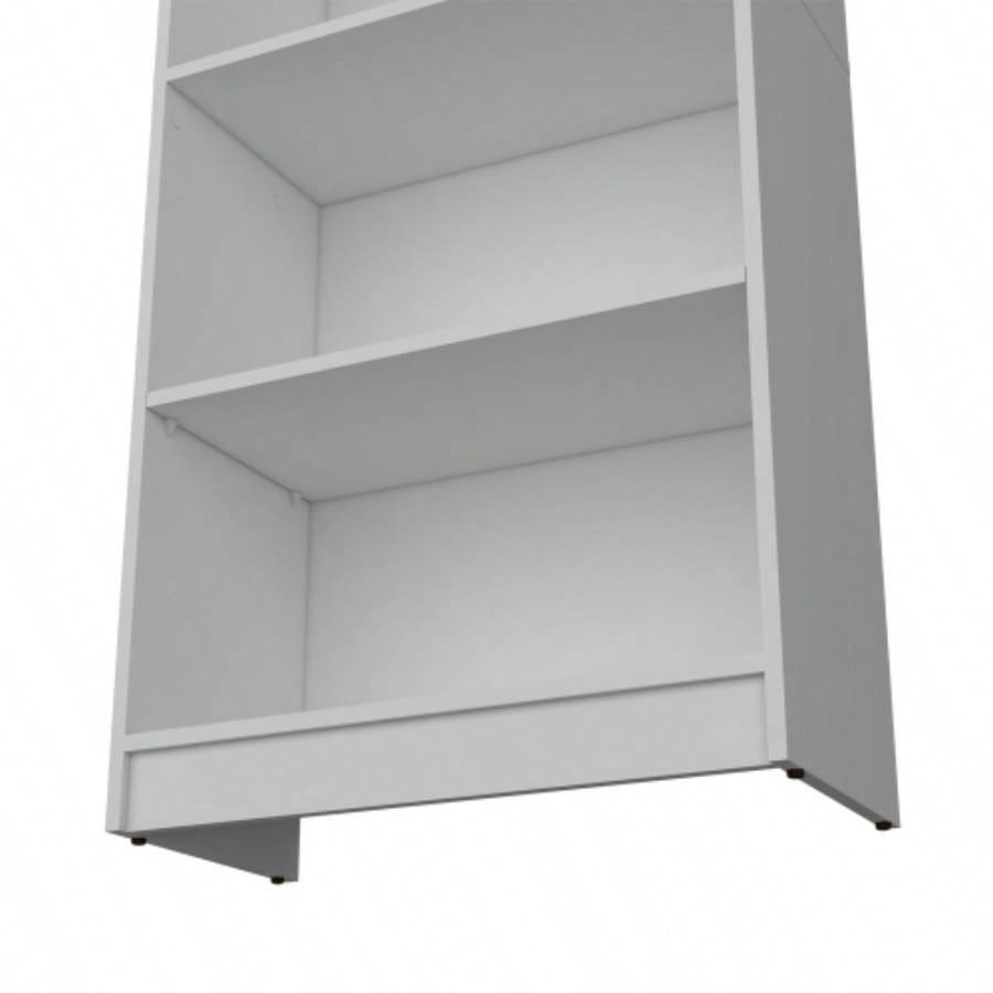 Bookcase 4 - Shelves Benzoni, Office, White