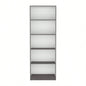 Bookcase 4 - Shelves Benzoni, Office, Matt Gray/ White