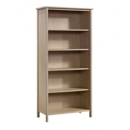 5 - Shelf Bookshelf, Brown