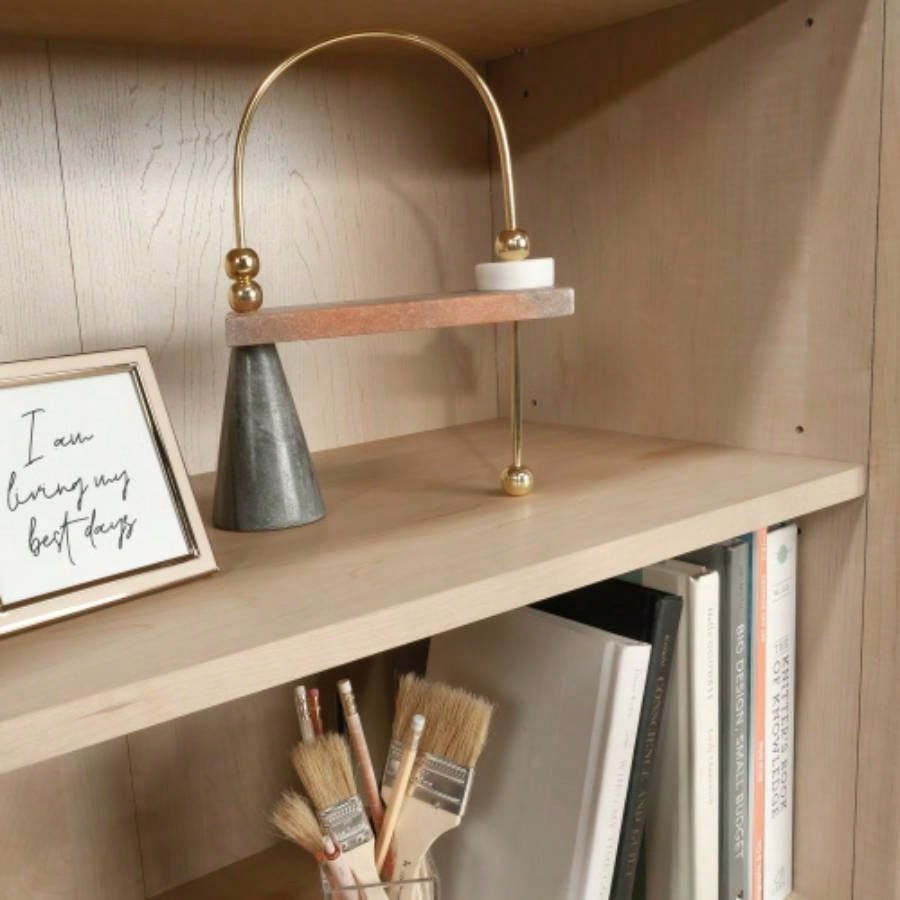 5 - Shelf Bookshelf, Brown