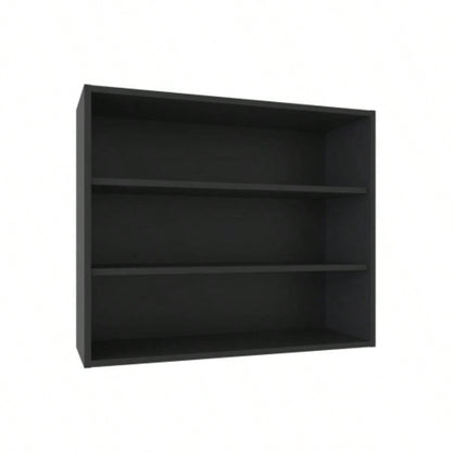 Wall Shelf 30 H, 3 Shelves, Black