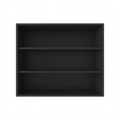 Wall Shelf 30 H, 3 Shelves, Black