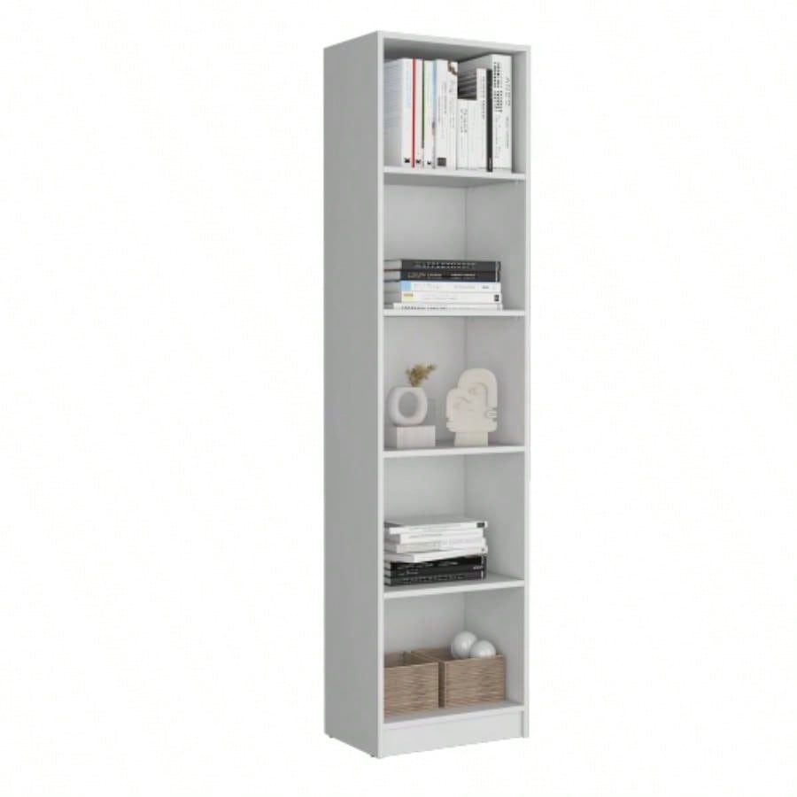 Tuin 3 Piece Living Room Set with 3 Bookcases, White