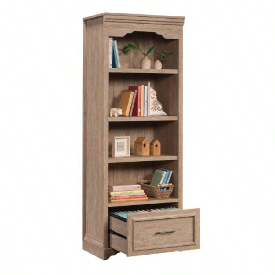 Bookcase With Drawer, Brown