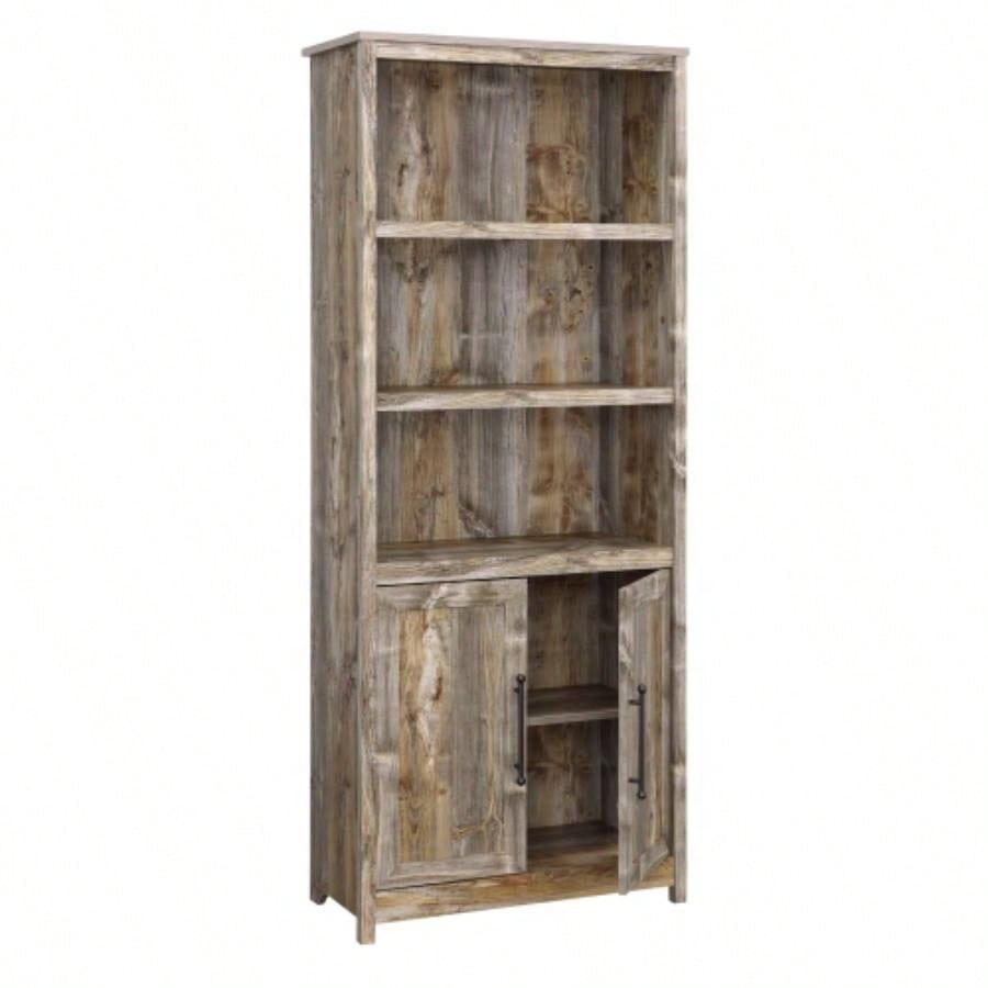 Library With Doors, Brown