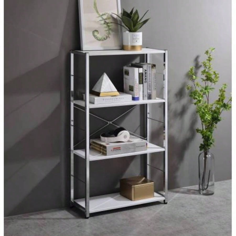 Tennos White Bookshelf