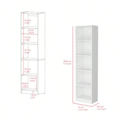 Bookcase XS Benzoni, Office, White