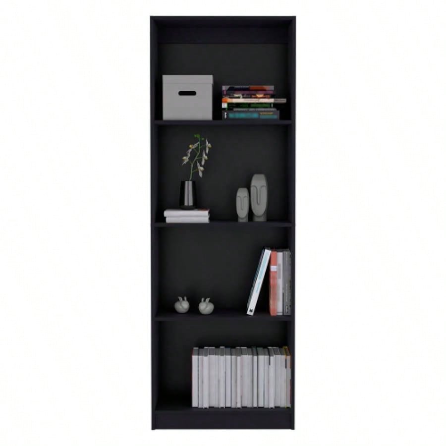 Bookcase Benzoni, Office, Black