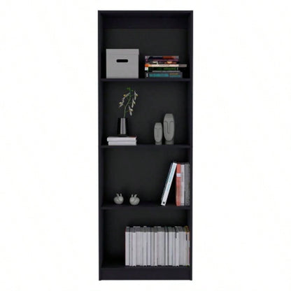 Bookcase Benzoni, Office, Black